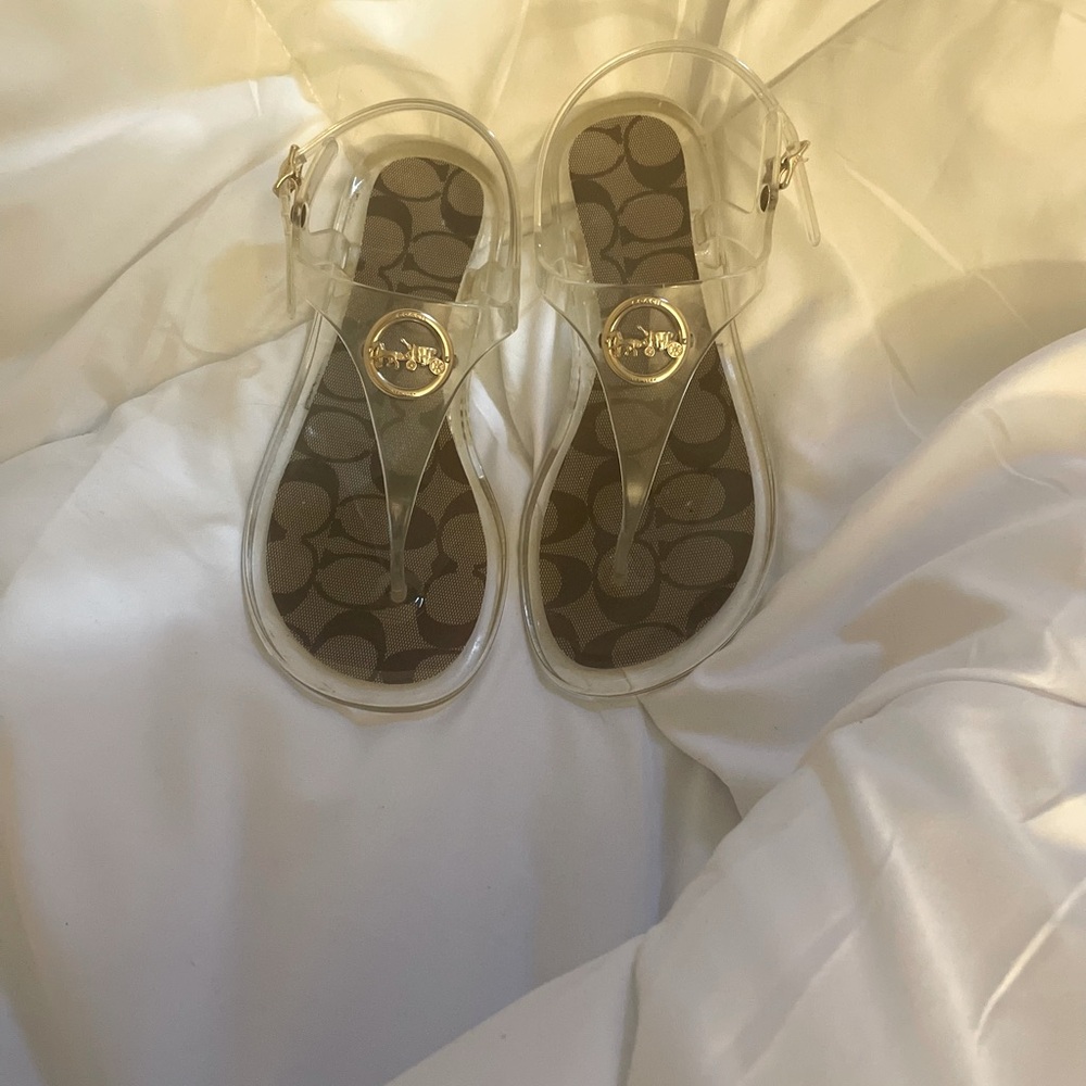 Coach sandals size 7